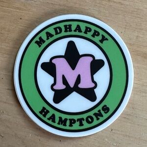 MADHAPPY HAMPTONS SEASONAL STICKER 2024
